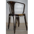 Vintage Industrial Metal Chrome Chair
